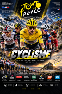 Cyclisme avec WAKA TV